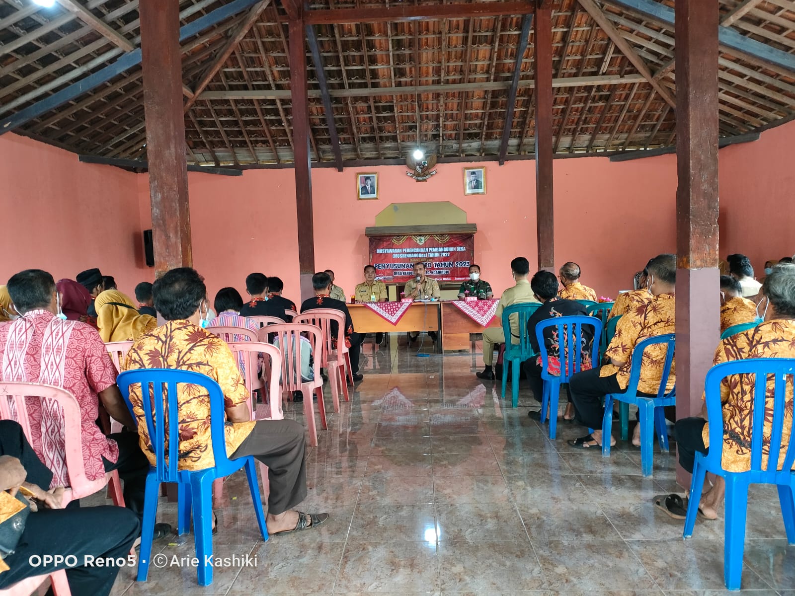 Musrenbang Desa/Kelurahan Tahun 2022 di Kecamatan Ngadirojo